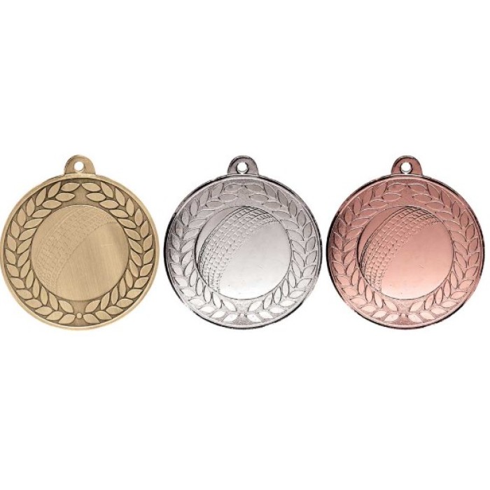 CRICKET AVIATOR MEDAL 50MM - GOLD, SILVER & BRONZE